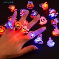 ราคา tuilieyfish ไฟ LED ฮาโลวีนแหวนเรืองแสงฟักทอง Ghost แหวนฮาโลวีน Christmas Party ตกแต่งสําหรับ Home Santa Snowman เด็กของขวัญ (23453989803)