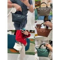 ราคา แท้%Longchamp Le Pliage Xtra Crossbody Bagกระเป๋าสะพายข้างหนังแท้ กระเป๋าถือใบเล็ก สายปรับได้ (57158341098)