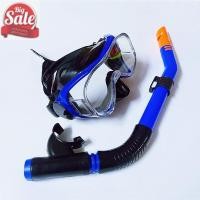 ราคา AF Snorkel Set Full Face Mask แว่นตาดําน้ําอุปกรณ์ Deep Sea Suit กระจกนิรภัยเต็มรูปแบบแห้งแว่นตาดําน้ําผู้ใหญ่ A (29286345158)