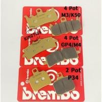 ราคา ผ้าเบรค Brembo P34 / M3 / K50 / GP4 / Gsx / M4 / K5 (Sinter) MADE IN ITALY (48303635539)