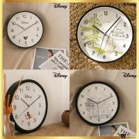 ราคา [ Made in Korea ] Disney Winnie the Pooh & Mickey Mouse Silent Wall Clock 25cm 30cm (24530074405)