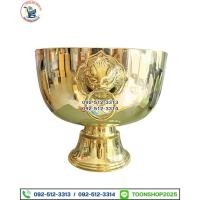 ราคา ขันสาครทองเหลือง (ขันหูสิงห์) ขนาด 7 นิ้ว ถึง 10 นิ้ว (24097990234)
