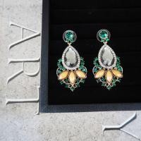 ราคา ต่างหูแฟชั่นห้อยระย้า (1644860927)