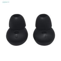 ราคา [makabakaa] ฝาครอบหูฟัง 2 ชิ้นจับคู่ซิลิโคนที่สะดวกสบายตัวป้องกันหูฟังที่ใช้งานได้จริงสําหรับ Samsung Gear Circle (46056906234)