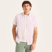 ราคา KEMEJA Seersucker เสื้อเชิ้ตลาย/เสื้อเชิ้ตลาย nautica (43705801852)