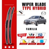 ราคา Mazda Familia (323) ที่ปัดน้ําฝนกระจกรถยนต์ไฮบริดฟรี 5 โบนัส (53206955178)
