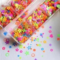 ราคา ABongBang 6 ตารางเรืองแสงรูปเล็บเลื่อมตกแต่ง Love Star ผสมสีเล็บ Glitter อุปกรณ์เสริม DIY วัสดุยาทาเล็บ (43907826848)