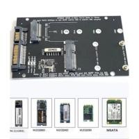 ราคา ปลอกและตัวแปลง 2in1 Combo M.2 NGFF B-Key & MSATA SSD เป็นการ์ดอะแดปเตอร์ SATA 3.0 (44370789146)
