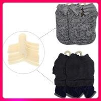 ราคา [ แขวน ที่ดีที่สุด ] 20 X ไม้แขวนเสื้อสำหรับสัตว์เลี้ยง ไม้แขวนเสื้อขนาดเล็กสำหรับสุนัขตัวเล็ก ราวแขวนเสื้อผ้า ทนทาน (29094645579)