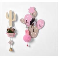 ราคา GANTUNGAN ราวแขวนกระบองเพชรไม้ B / Cactus Wall พวงกุญแจชั้นวางไม้ (8928165027)