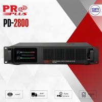 ราคา PROPLUS PD-2800 เพาเวอร์แอมป์ 2CH ขับ 800Wx2 ที่ 8 Ohm Power Amp แอมป์ขยายเสียง PD2800 (55800487327)
