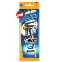 ราคา 1 ด้าม มีดโกนหนวด บิค รุ่นสามใบมีด เนียนเรียบ razors Shave BIC 3 flex blades บิค (29939297912)