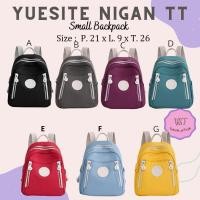 ราคา YUESITE NIGAN TT 2TONE กระเป๋าเป้สะพายหลังผู้หญิงขนาดเล็ก (24686314609)