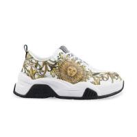 ราคา VERSACE/VERSACE รองเท้ากีฬาลําลองอินเทรนด์รองเท้าผู้ชาย 10735 (49209361706)