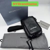 ราคา ❤️New Balenciaga Explorer Small Crossbody Pouch In Black Grained Calfskin มือ1 อุปกรณ์ครบครับ ใบเสร็จShopThai (23764635532)
