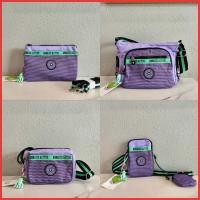 ราคา กระเป๋าสะพายข้างผู้หญิง Anna Sui Active Co branded Series Mesh Purple Shoulder Bag (4 models) (20893619989)