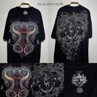 ราคา เสื้อยืดวินเทจ เสื้อมือสอง สกรีนลายมันส์ size 2XL (41168249714)