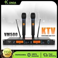 ราคา ไมโครโฟนไร้สาย VM500 U FM ไมโครโฟนไร้สาย KTV ร้องเพลงบ้าน (28518641490)