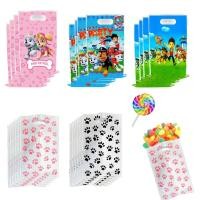 ราคา 10-30 ชิ้น PAW Patrol กระเป๋าตกแต่งวันเกิดสีชมพูสุนัข Goody บิสกิตแพคเกจถุงขนมพลาสติกอาบน้ําเด็กเด็กเด็กสําหรับ Party Supplies (52508773208)
