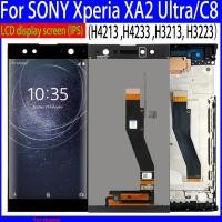 ราคา LCD สําหรับ SONY Xperia XA2 Ultra จอแสดงผล LCD Touch Screen Digitizer Assembly สําหรับ Sony Xperia XA2 Ultra C8 LCD (40652401545)