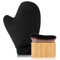 ราคา 2 in 1 Tanning Mitts Self Tanner Mitt Applor Self Tanning Mitt และแปรง, Tanning ถุงมือสําหรับ Self Tanning ชุดสําหรับโลชั่น,Sunless,Spray T (45709391760)