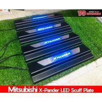 ราคา ชายบันไดมีไฟขอบดำ ชายบันไดมีไฟ กันรอยบันได ชายบันได Mitsubishi Xpander (1747040882)