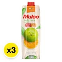 ราคา Malee มาลี น้ำส้มเขียวหวาน ผสมเนื้อส้ม 100% 1 ลิตร (3กล่อง) น้ำส้มผสมเนื้อส้ม น้ำส้ม (46257947239)