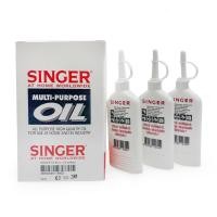 ราคา 3 ขวด SINGER น้ำมันจักร น้ำมันอเนกประสงค์คุณภาพสูง ของแท้จากซิงเกอร์ ขนาด 80 cc (28908074514)