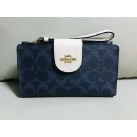 ราคา กระเป๋าสตางค์ คล้องมือ ใส่มือถือ coach (57308752350)