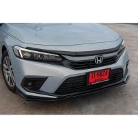 ราคา ลิ้นรอบคัน ดำเงา Civic FE สเกิร์ตรอบคัน ของแต่งรอบคัน (16586320780)