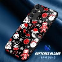 ราคา [ GT81 CHRISTMAS ] Softcase SAMSUNG A14, A15.ก24.A25.A34,A35.A54.A55 Samsung Silicone Sublime Mirror Glitter Case (47759027302)
