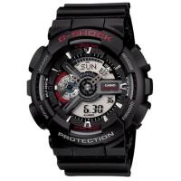 ราคา Casio G-Shock นาฬิกาข้อมือผู้ชาย สายเรซิ่น รุ่น GA-110,GA-110-1A - สีดำ (283186844)