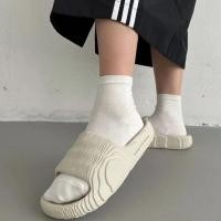 ราคา ของแท้100% adidas originals ADILETTE 22 SLIDES asids beige black-gray white black รองเท้าแตะ (44074511597)