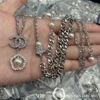 ราคา สร้อยมุก CHANEL1824 ลวดลาย Camellia สไตล์แฟชั่นสำหรับผู้หญิง (50009199645)