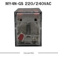 ราคา MY4N-GS RELAY OMRON รีเลย์ ไฟ220/240VAC ของแท้ (23089521761)