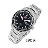 ราคา Seiko 5 Sports Automatic Black Dial Stainless Steel Gent's watch SRP733K1 (14198439762)