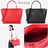 ราคา CHARLES&KEITH EMBOSSED HANDBAG (14218144)