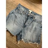 ราคา Hnm h&m กางเกงยีนส์ขาสั้น กางเกงยีนส์ขาสั้น (45108246442)