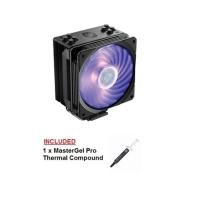 ราคา Cooler Master Hyper 212 RGB Black Edition CPU AIR Cooler Fan / AMD AM4 / INTEL ซ็อกเก็ต LGA 1200 / LGA2066 LGA 1700 ซ็อกเก็ต (55054596493)