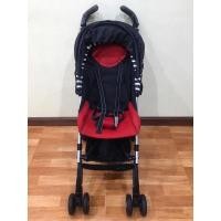 ราคา รถเข็น Aprica Stick Plus รุ่น stick High seat สีแดง-ดำ ผ้าระบายอากาศ (14713811220)