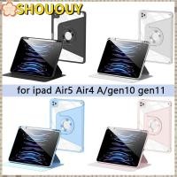 ราคา SHOUHY Folio Cover, แท็บเล็ตปลุก/นอนอัตโนมัติที่ทนต่อการสึกหรอ, เคสกันกระแทกที่ถอดออกได้ป้องกันการล่มสลายสําหรับ Air4 Air5/gen10 gen11(A16) อุปกรณ์เสริมแท็บเล็ต (56408978316)
