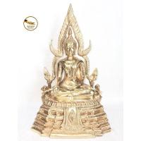 ราคา พระพุทธชินราช​ พระชินราช เนื้อทองเหลืองขัดเงา​ พิมพ์พิษณุโลก​ หน้าตัก​5" (21345927314)