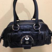 ราคา ของแท้ 100% กระเป๋า Coach วินเทจหนังแท้มือสอง (6229893566)
