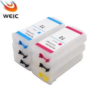 ราคา 130ML / PC HP ตลับหมึกเสริม 72 สำหรับ HP Designjet T610 T620 T770 T790 T1100 T1120 T1200 T1300 T230 (24109222861)