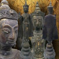 ราคา พระบูชารัชกาล(รัชกาลเหนือ)​ปางห้ามญาติ​ เนื้อ​สัมฤทธิ์​ ขนาดสูง​14นิ้ว (3649770598)