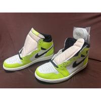 ราคา Nike Air Jordan 1 High OG Visionaire Volt รหัส 555088-702 มือหนึ่ง Men Size 9 US 42.5 EU ของแท้ พร้อมกล่อง (23043770853)