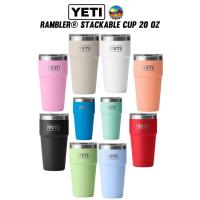 ราคา ของแท้ Yeti Rambler® Stackable Cup 20 Oz แก้วน้ำเยติ เก็บความเย็นสแตนเลส (21078817117)
