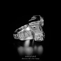 ราคา แหวนฮาเล่ย์ Harley-davidson สแตนเลสแท้ ลายV-twin01 (29654823346)