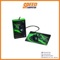 ราคา (เซ็ทเมาส์) GAMING MOUSE RAZER ABYSSUS LITE + GOLIATHUS MOBILE CONSTRUCT EDITION BY SPEEDCOM (7589605391)