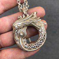 ราคา คอลเลกชันนิตยสารโบราณโบราณ Daqing Qianlong ปีสร้อยคอจี้ฟีนิกซ์ข้อเสนอพิเศษจัดส่งฟรี 4/20/21 (50509163751)